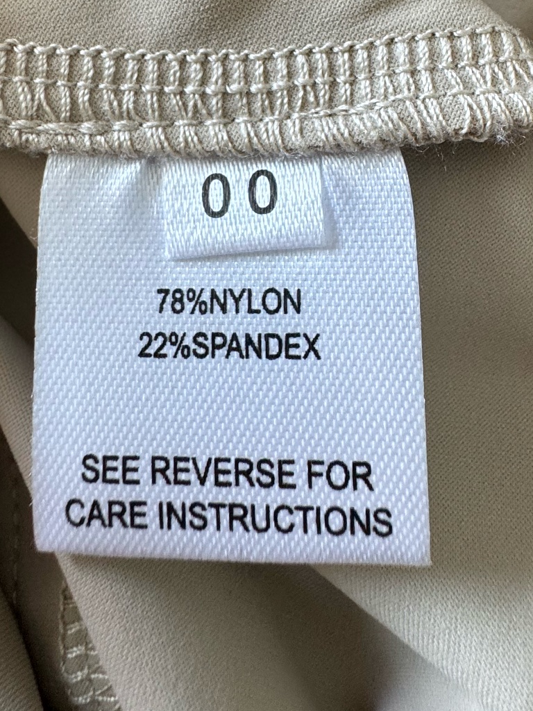 Ruti Beige Pleated Tapered Pants Size 00 — image 3 of 4